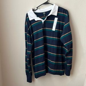 Long sleeve striped shirt
